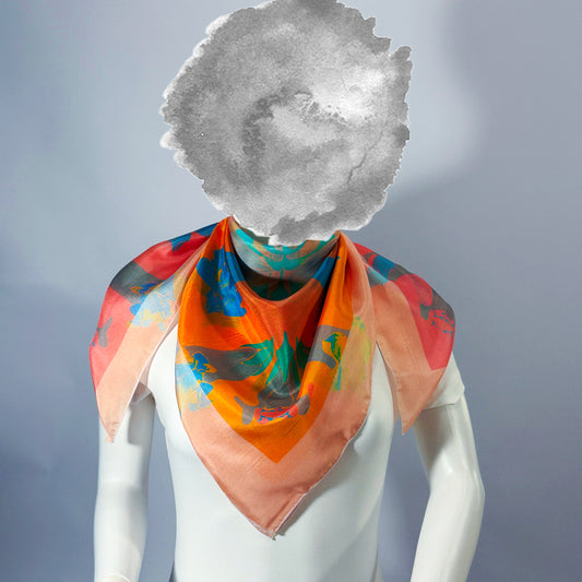 American Folk Art 1.1—Square Scarf