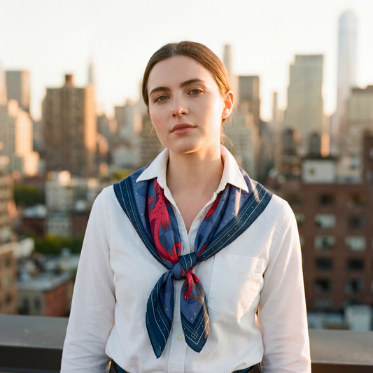 Dragon Egg Adventure — Square Scarf