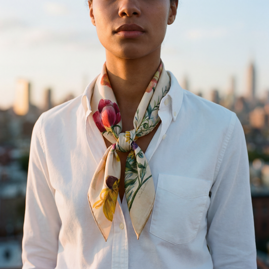 On The Plains & Chicago — Square Scarf