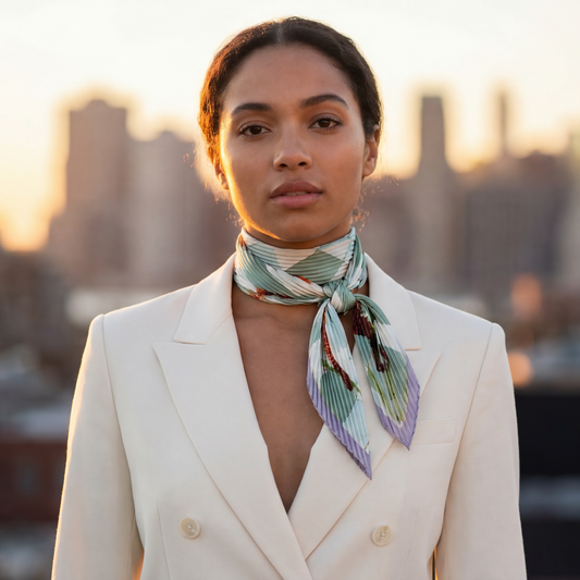 Sea-horse, New York Aquarium — Square Scarf