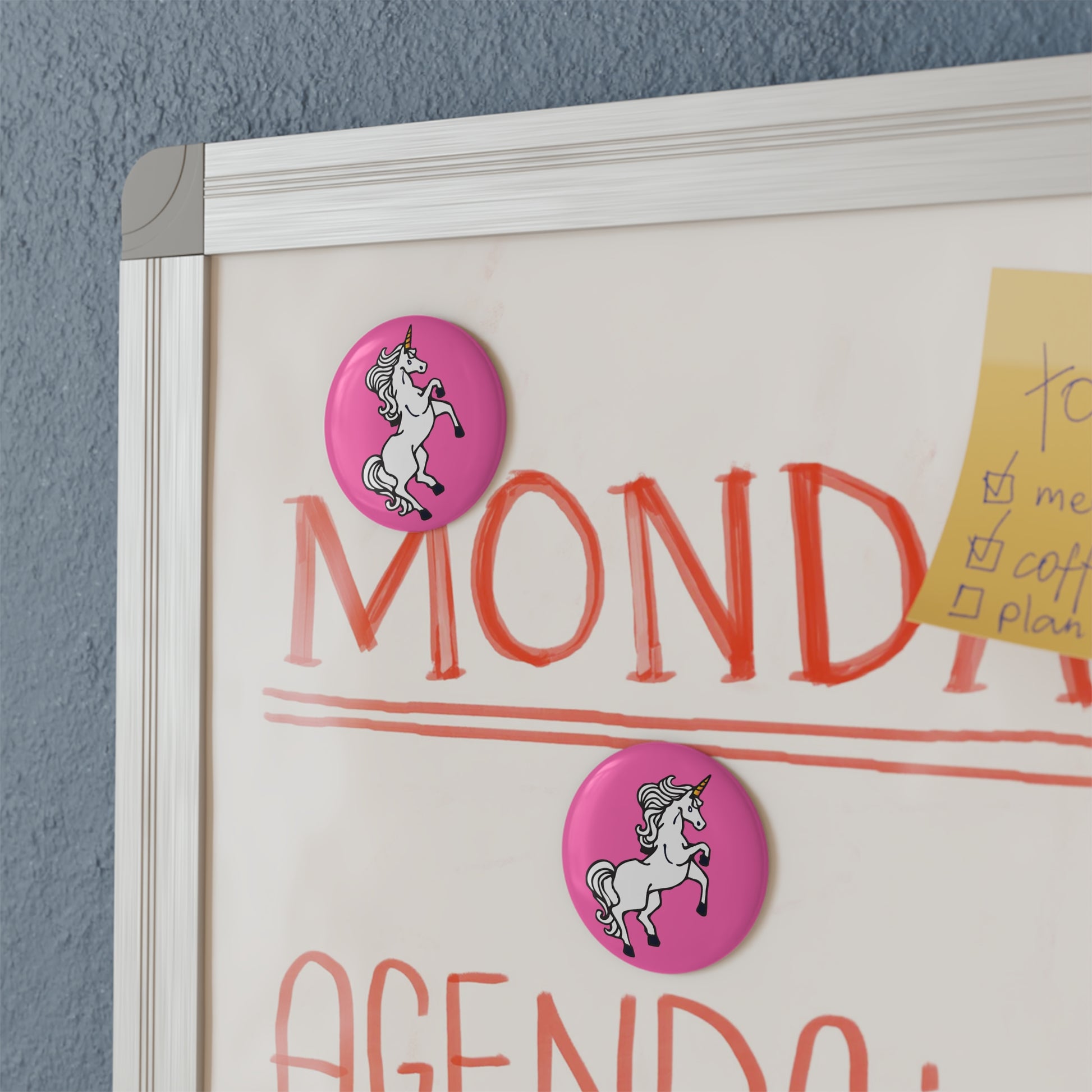 Miracle the Unicorn Magnet—porcelain magnet by Leeloo + Zohan—Home Decor
