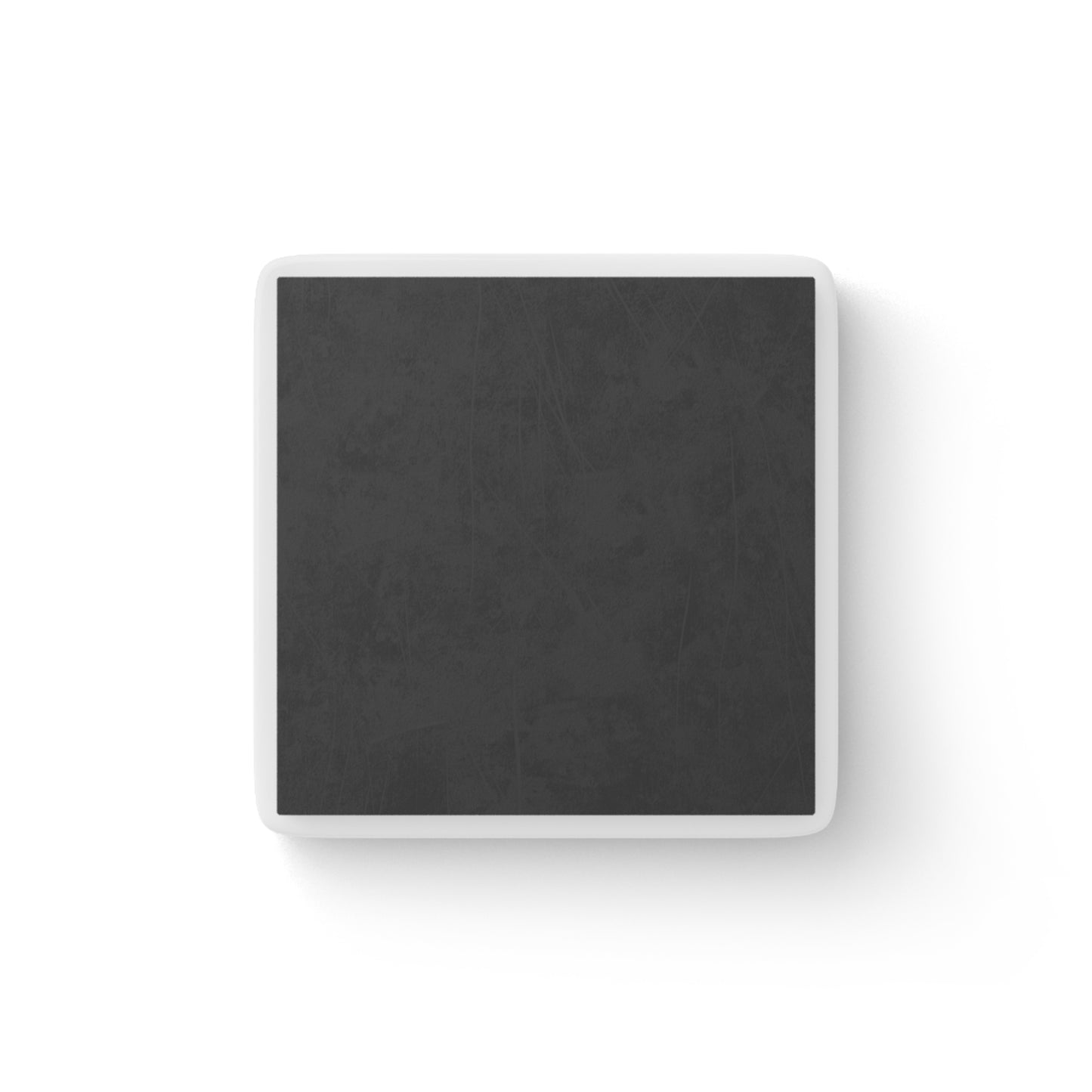 Blue & Red 2" Square Porcelain Magnet—porcelain magnet by Leeloo + Zohan