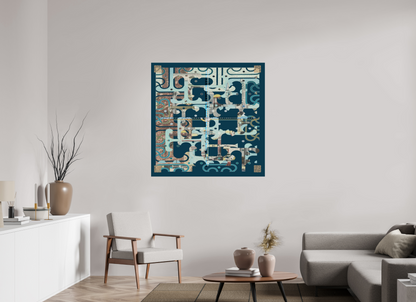 45 x 45″, Photo Print On Fuji Crystal DP II Egyptian P. Chrysler