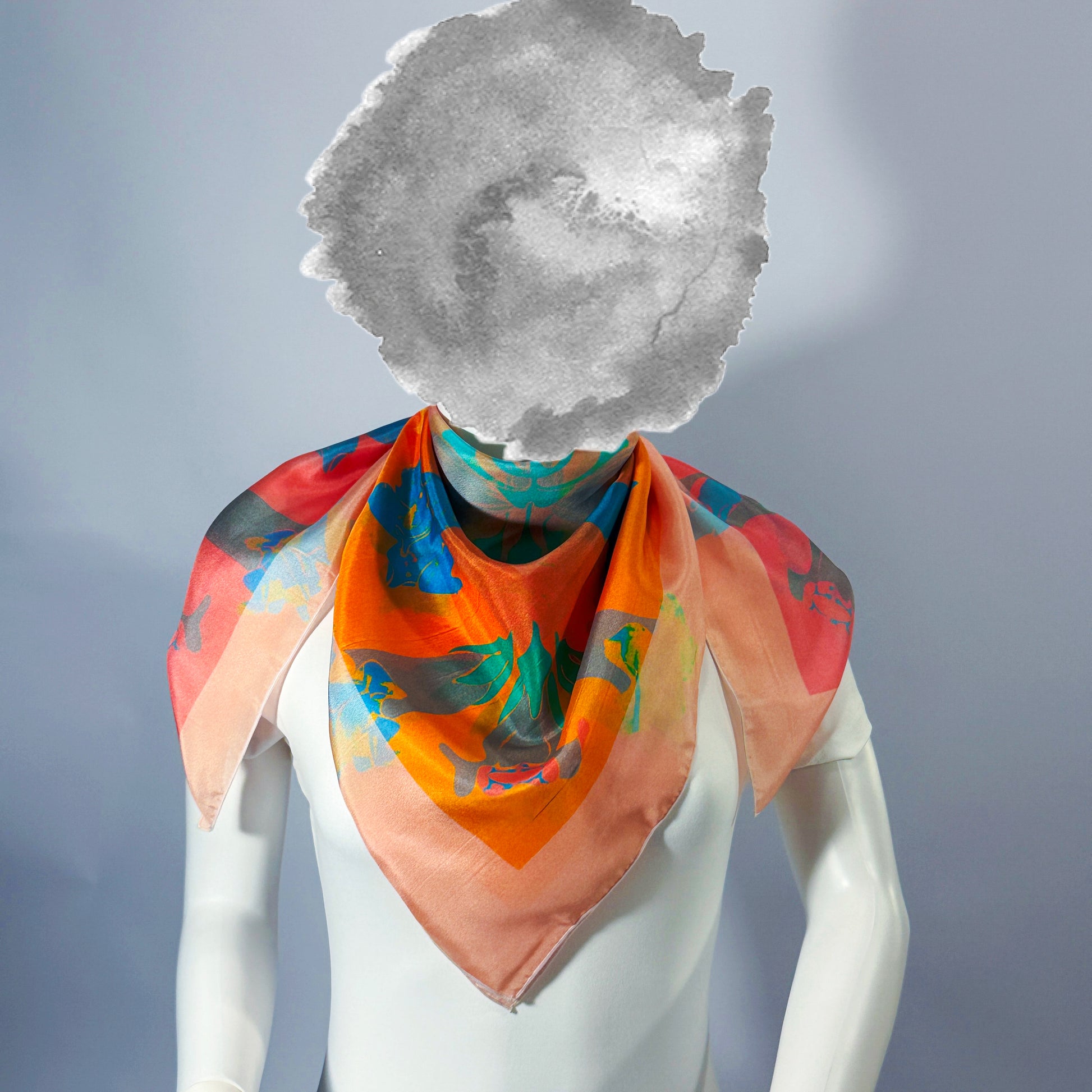American Folk Art 1.1—Square Scarf