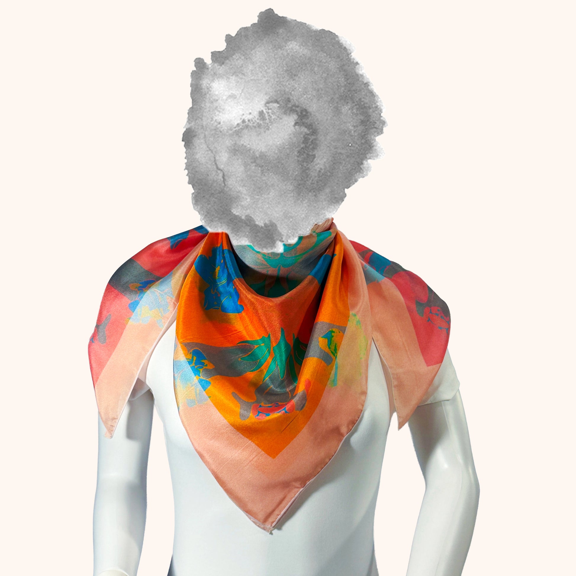 American Folk Art 1.1—Square Scarf