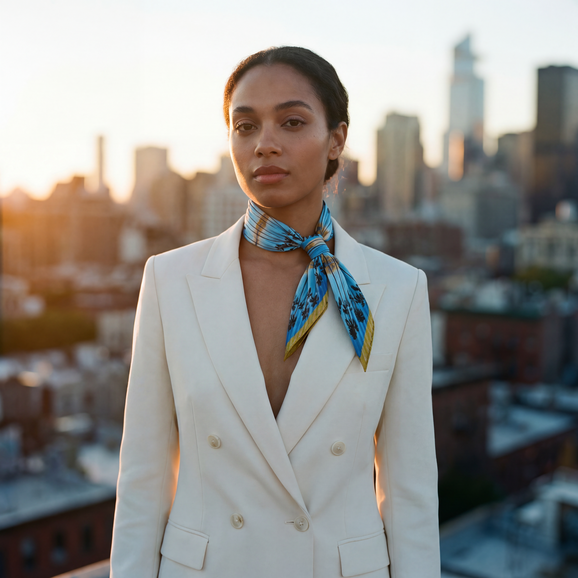 Haleakalā Moonrise — Square Scarf