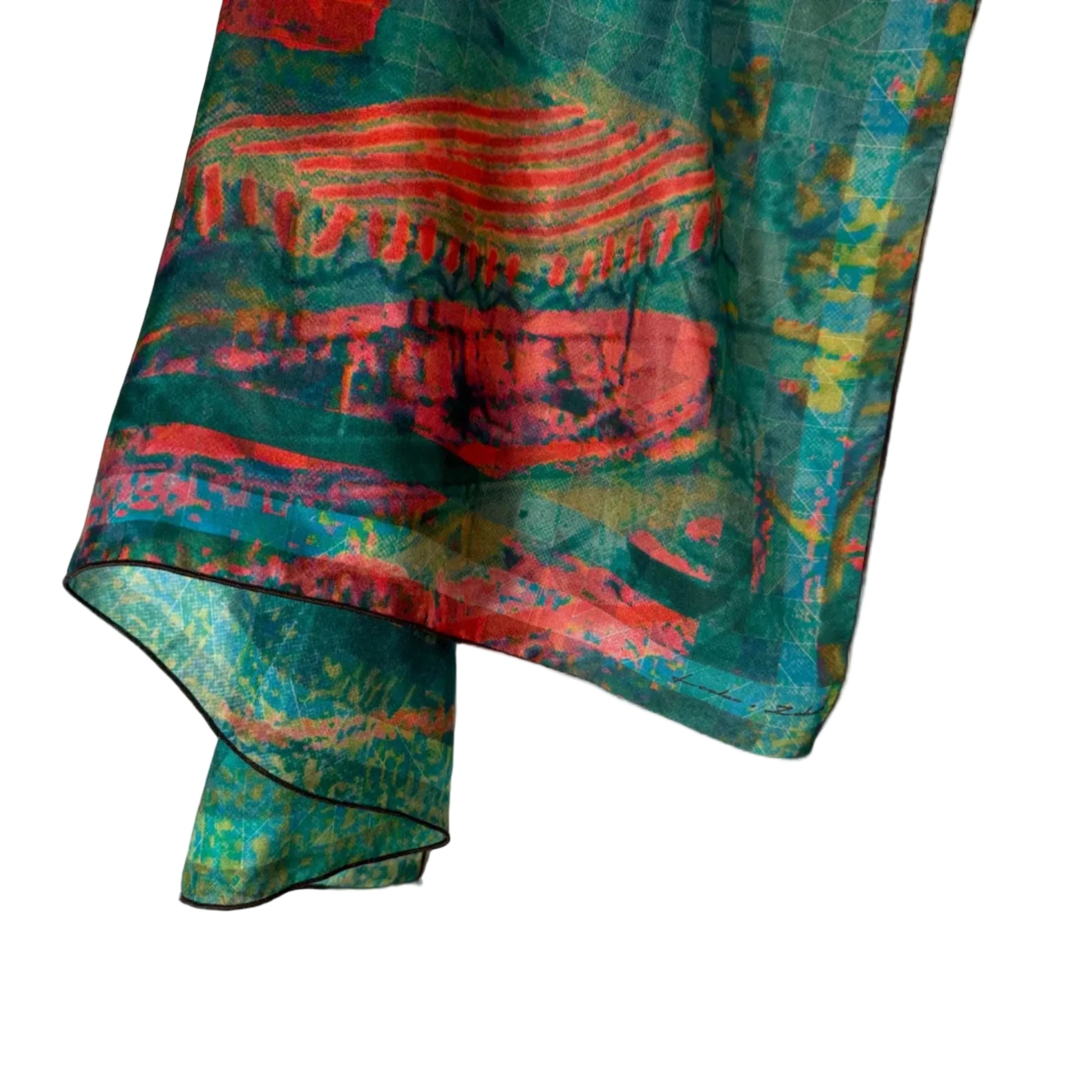 Loeb Boathouse—Silk Scarf