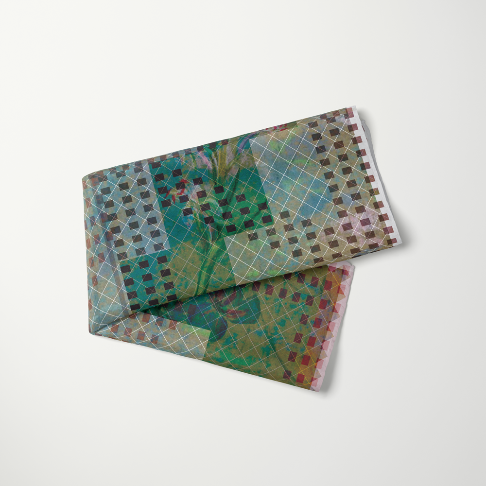 J. H. Twachtman—silk habotai scarf by Leeloo + Zohan—Square Scarf