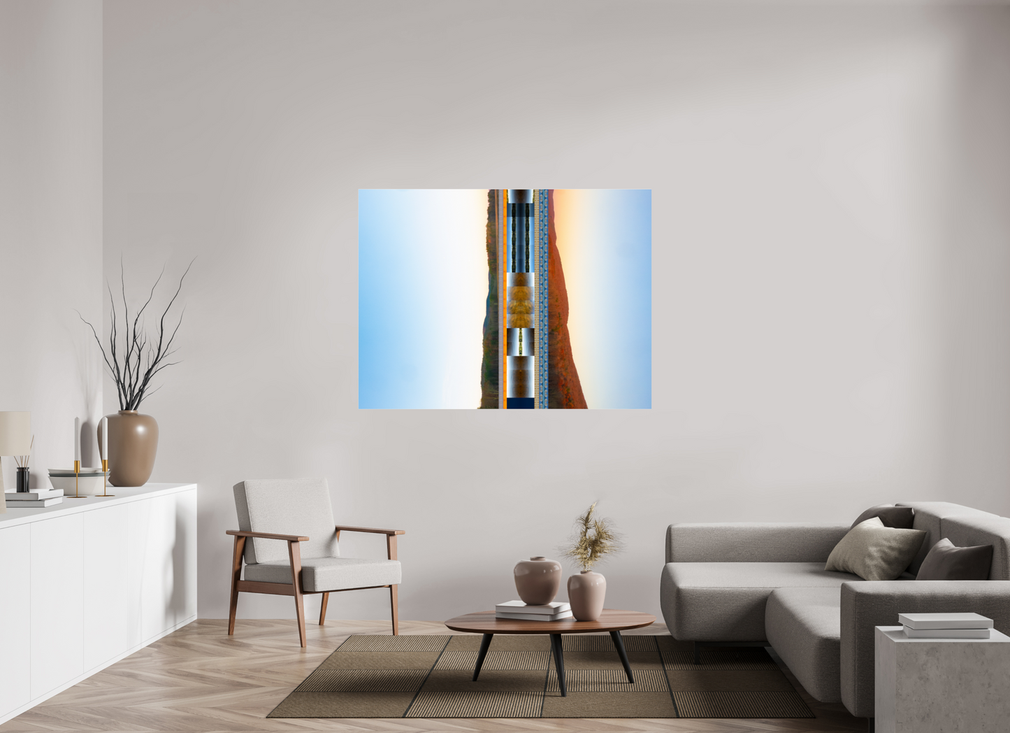 60 x 45″, Photo Print Under Acrylic Glass Bashakill Fall