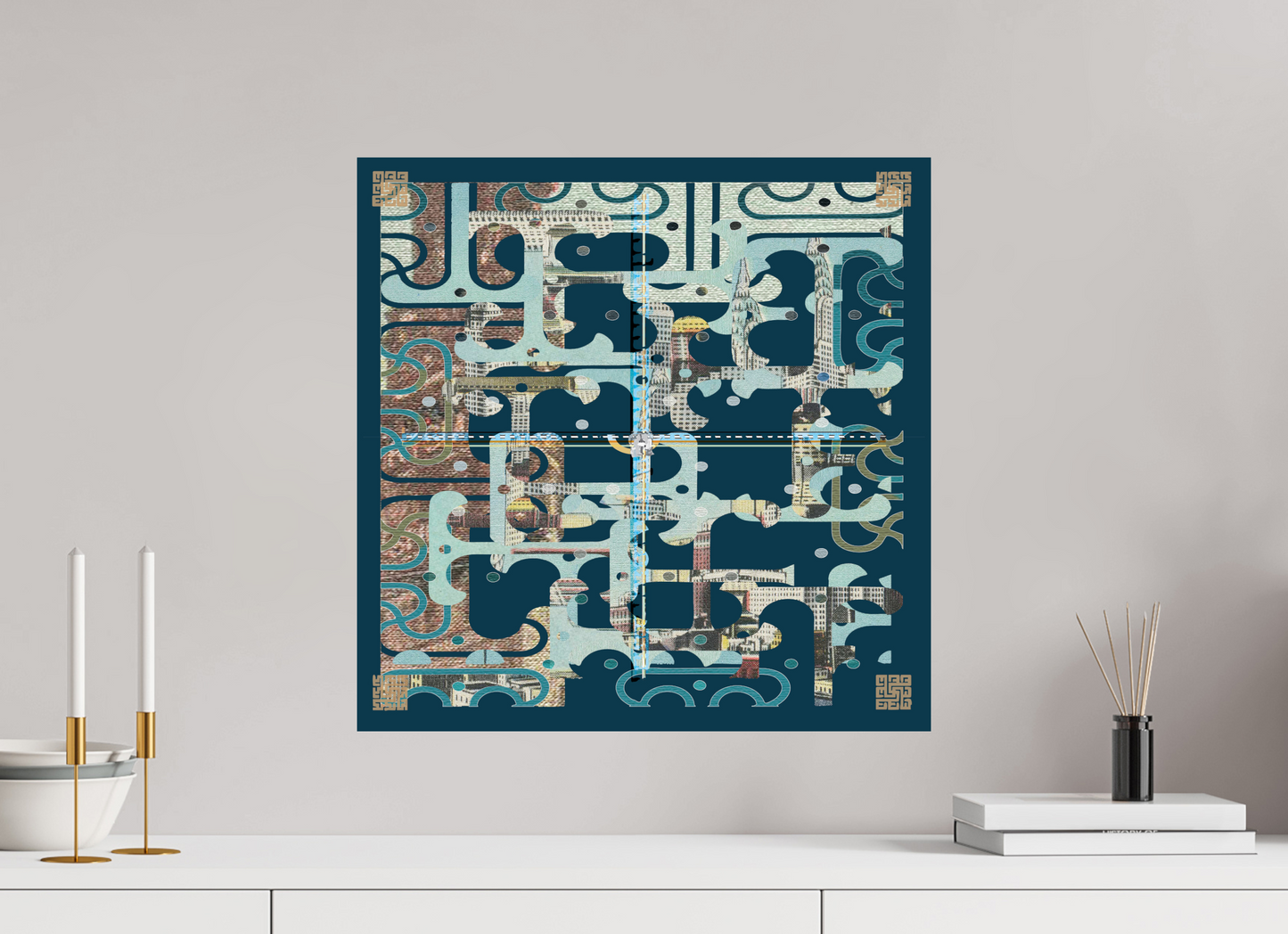 20 x 20″, Photo Print On Fuji Crystal DP II Egyptian P. Chrysler