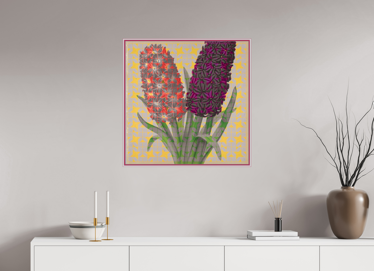 30 x 30″, Photo Print On Fuji Crystal DP II Solfatara + Mimosa