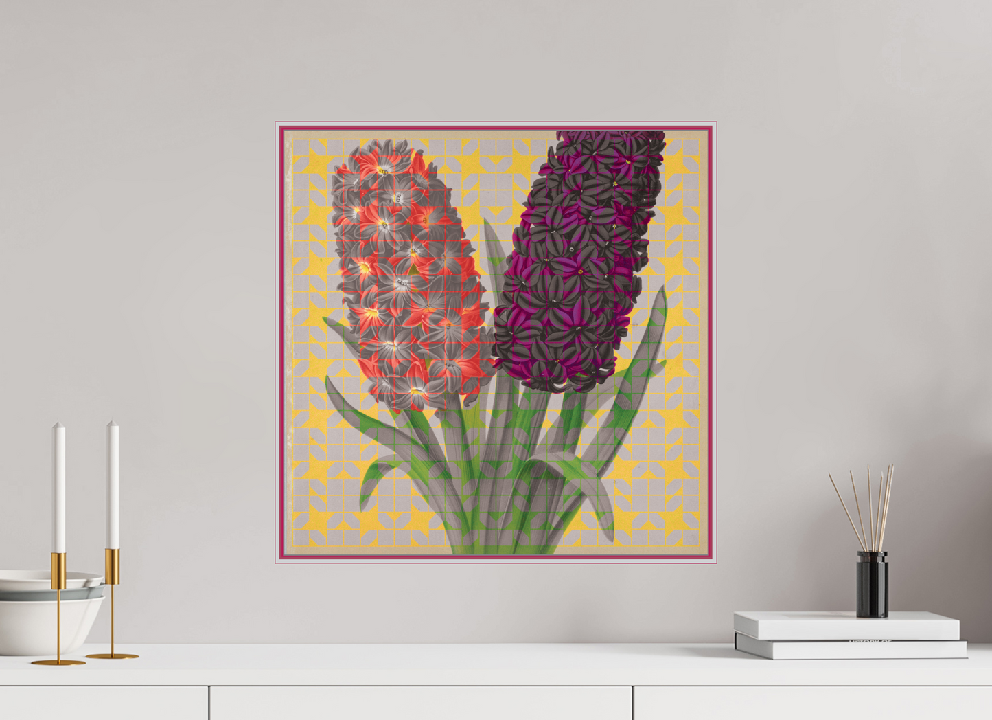 20 x 20″, Photo Print On Fuji Crystal DP II Solfatara + Mimosa